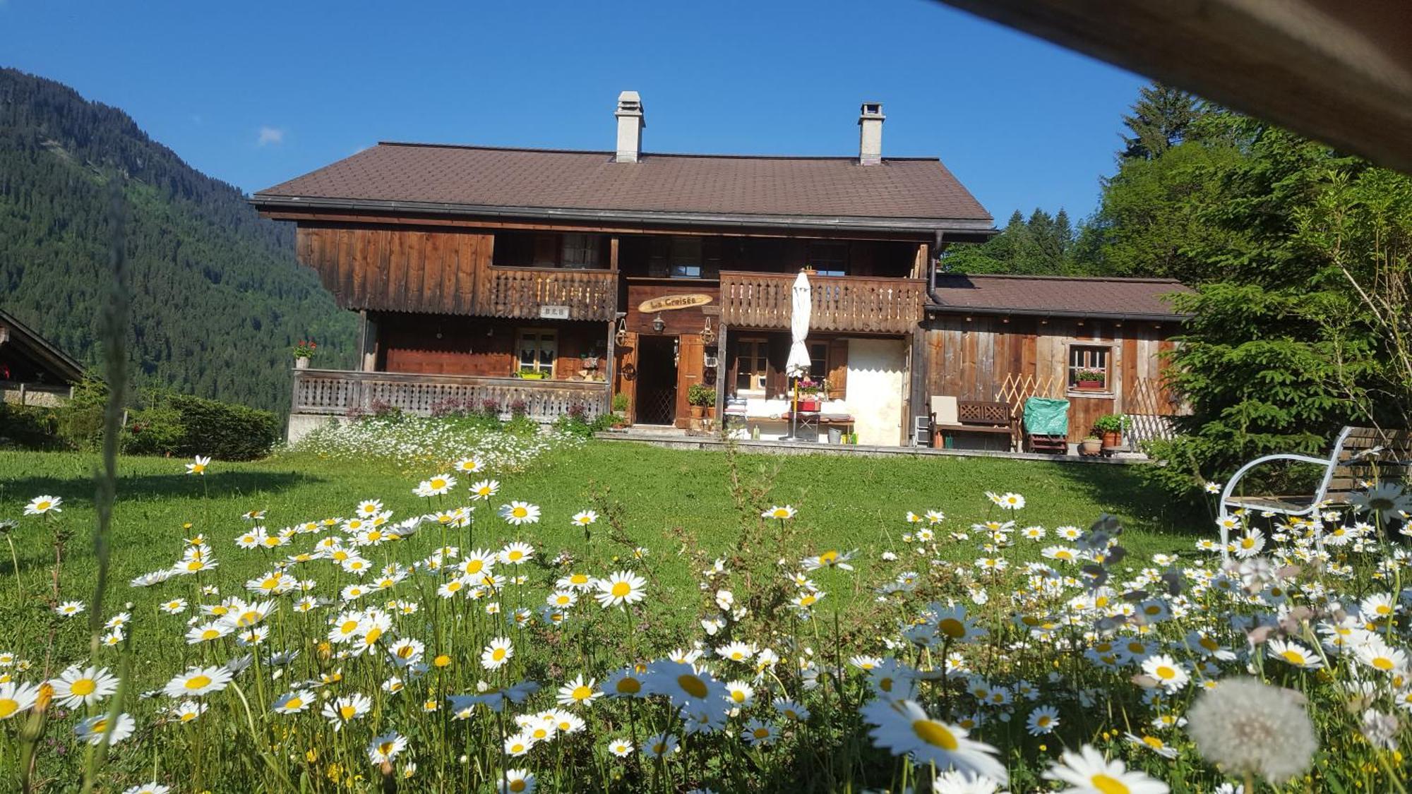 B&B Chalet la Croisée Vers L'Eglise Exterior foto