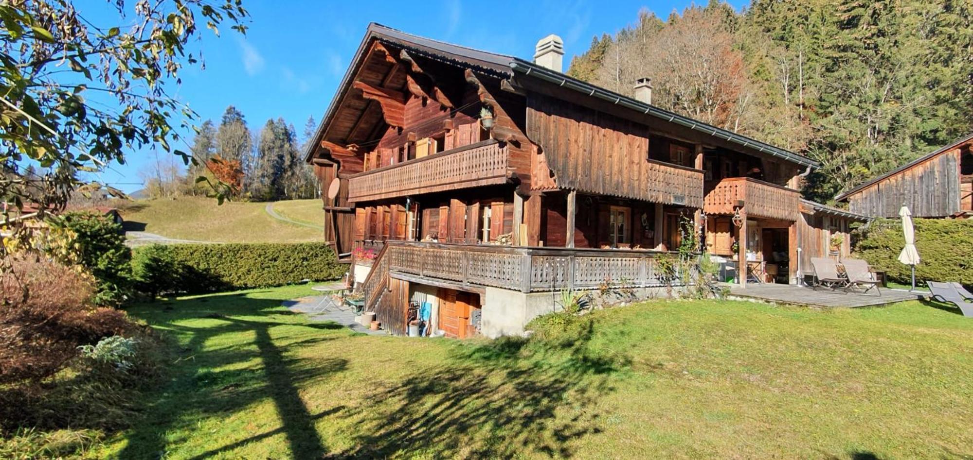 B&B Chalet la Croisée Vers L'Eglise Exterior foto